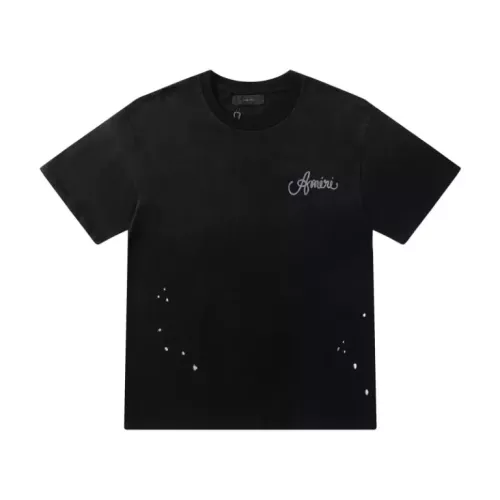 Amiri T-Shirts Short Sleeved For Unisex #1362886 $39.00 USD, Wholesale Replica Amiri T-Shirts
