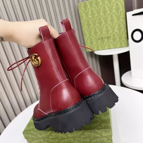 Replica Gucci Boots For Women #1362893 $108.00 USD for Wholesale
