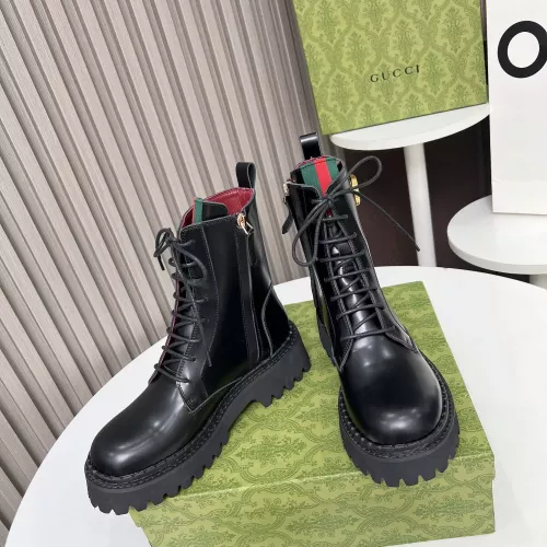 Replica Gucci Boots For Women #1362895 $108.00 USD for Wholesale
