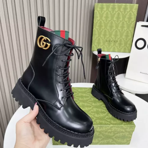 Replica Gucci Boots For Women #1362895 $108.00 USD for Wholesale