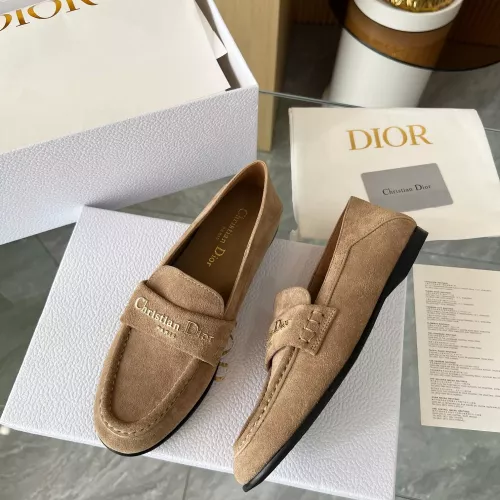 Christian Dior Leather Shoes For Women #1362907 $102.00 USD, Wholesale Replica Christian Dior Leather Shoes