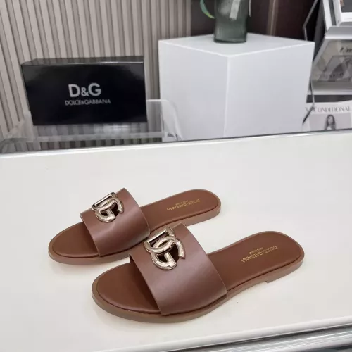 Dolce &amp; Gabbana D&amp;G Slippers For Women #1362912 $85.00 USD, Wholesale Replica Dolce &amp; Gabbana D&amp;G Slippers