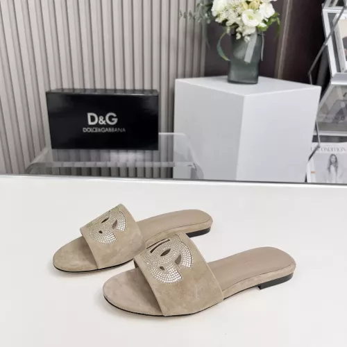 Dolce &amp; Gabbana D&amp;G Slippers For Women #1362916 $88.00 USD, Wholesale Replica Dolce &amp; Gabbana D&amp;G Slippers