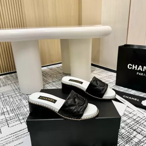 Replica Chanel Slippers For Women #1362923 $92.00 USD for Wholesale