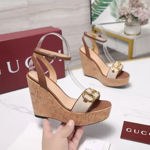 Replica Gucci Sandal For Women #1362934 $118.00 USD for Wholesale