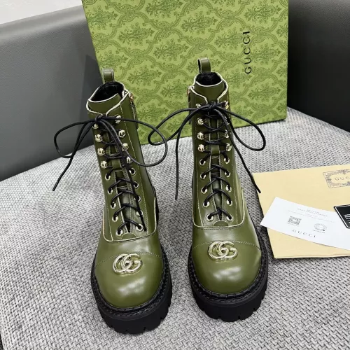 Replica Gucci Boots For Women #1362989 $105.00 USD for Wholesale