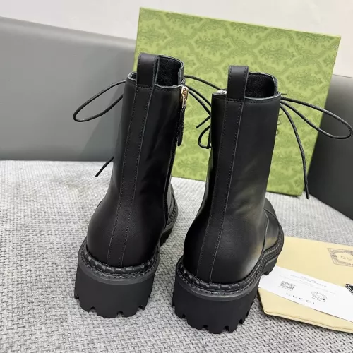 Replica Gucci Boots For Women #1362990 $105.00 USD for Wholesale