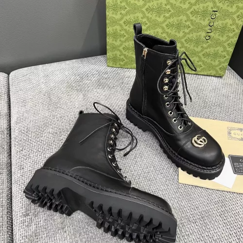 Replica Gucci Boots For Women #1362990 $105.00 USD for Wholesale