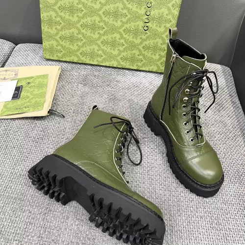 Replica Gucci Boots For Women #1362991 $105.00 USD for Wholesale
