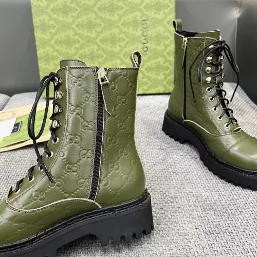 Replica Gucci Boots For Women #1362991 $105.00 USD for Wholesale