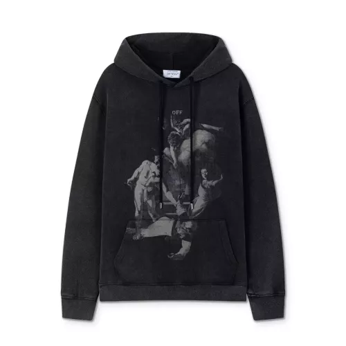 Off-White Hoodies Long Sleeved For Unisex #1362996 $56.00 USD, Wholesale Replica Off-White Hoodies