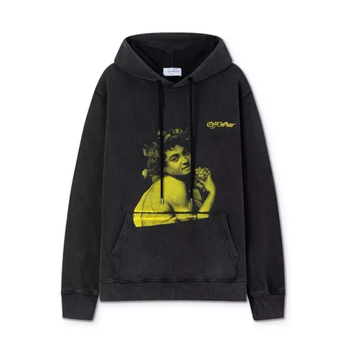 Off-White Hoodies Long Sleeved For Unisex #1362997 $56.00 USD, Wholesale Replica Off-White Hoodies
