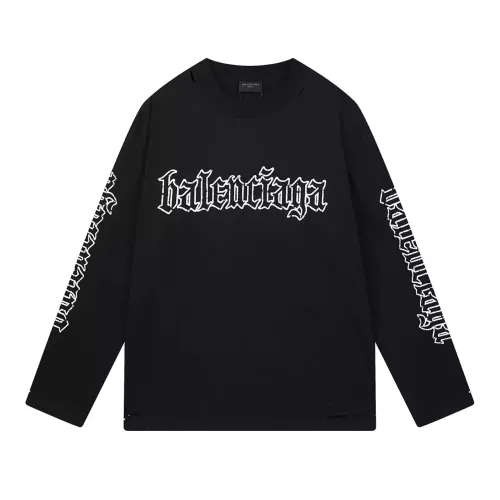 Balenciaga T-Shirts Long Sleeved For Unisex #1363056 $45.00 USD, Wholesale Replica Balenciaga T-Shirts