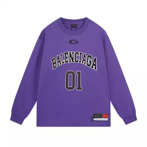 Balenciaga T-Shirts Long Sleeved For Unisex #1363059 $45.00 USD, Wholesale Replica Balenciaga T-Shirts