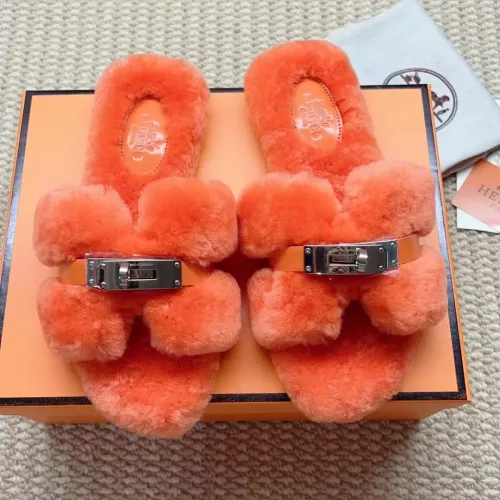 Hermes Slippers For Women #1363069 $100.00 USD, Wholesale Replica Hermes Slippers