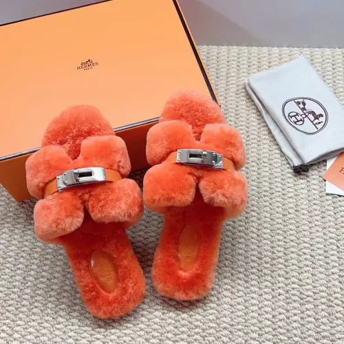 Replica Hermes Slippers For Women #1363069 $100.00 USD for Wholesale