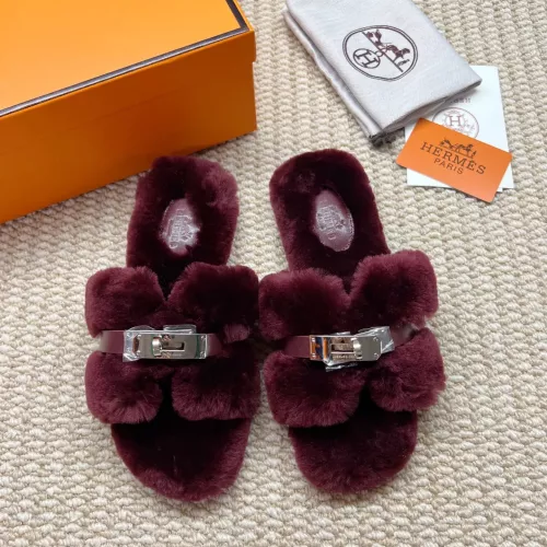 Replica Hermes Slippers For Women #1363075 $100.00 USD for Wholesale