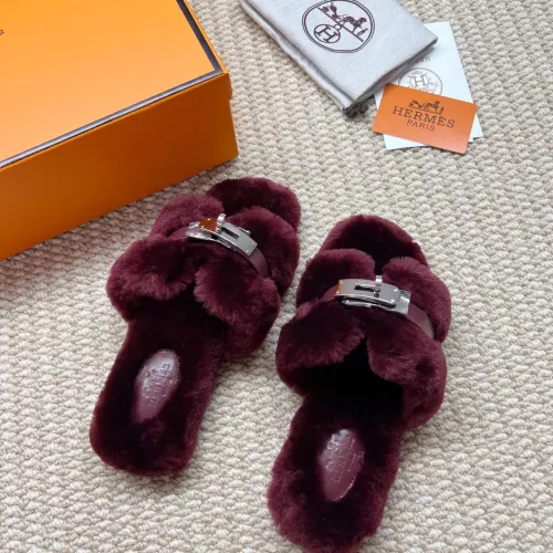 Replica Hermes Slippers For Women #1363075 $100.00 USD for Wholesale