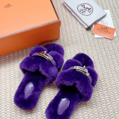 Replica Hermes Slippers For Women #1363077 $100.00 USD for Wholesale