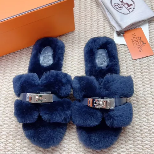 Replica Hermes Slippers For Women #1363079 $100.00 USD for Wholesale