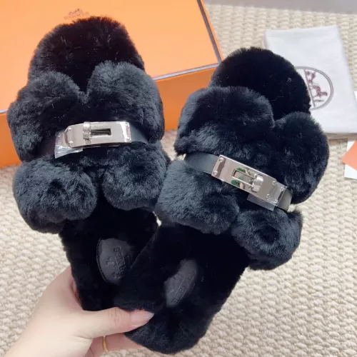 Replica Hermes Slippers For Women #1363080 $100.00 USD for Wholesale