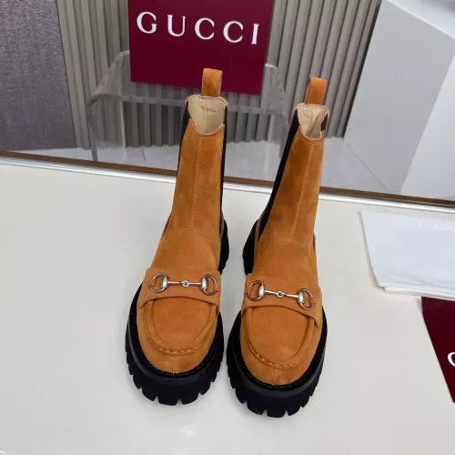 Replica Gucci Boots For Women #1363162 $115.00 USD for Wholesale