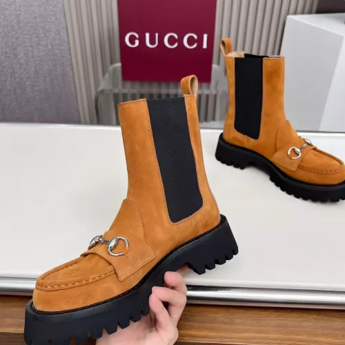 Replica Gucci Boots For Women #1363162 $115.00 USD for Wholesale