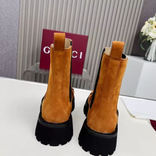 Replica Gucci Boots For Women #1363162 $115.00 USD for Wholesale