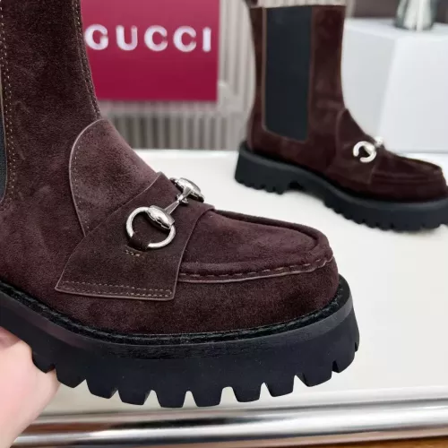 Replica Gucci Boots For Women #1363163 $115.00 USD for Wholesale
