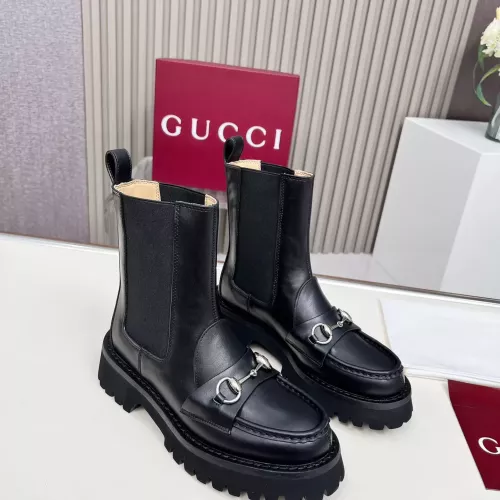 Replica Gucci Boots For Women #1363164 $115.00 USD for Wholesale