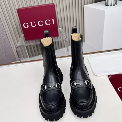 Replica Gucci Boots For Women #1363164 $115.00 USD for Wholesale