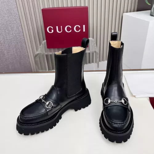 Replica Gucci Boots For Women #1363164 $115.00 USD for Wholesale
