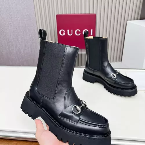 Replica Gucci Boots For Women #1363164 $115.00 USD for Wholesale