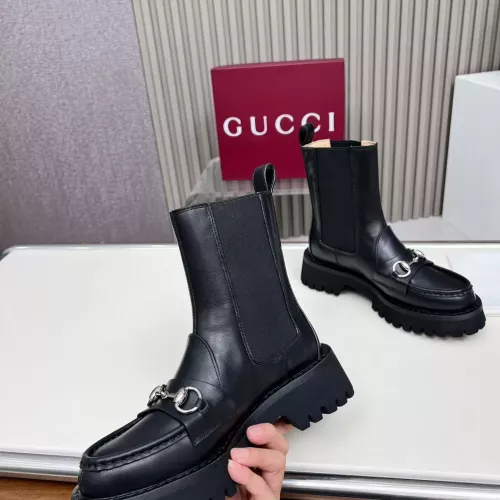 Replica Gucci Boots For Women #1363164 $115.00 USD for Wholesale