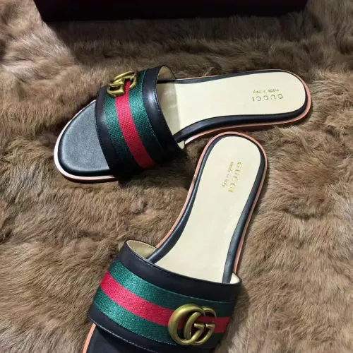 Replica Gucci Slippers For Women #1363170 $64.00 USD for Wholesale
