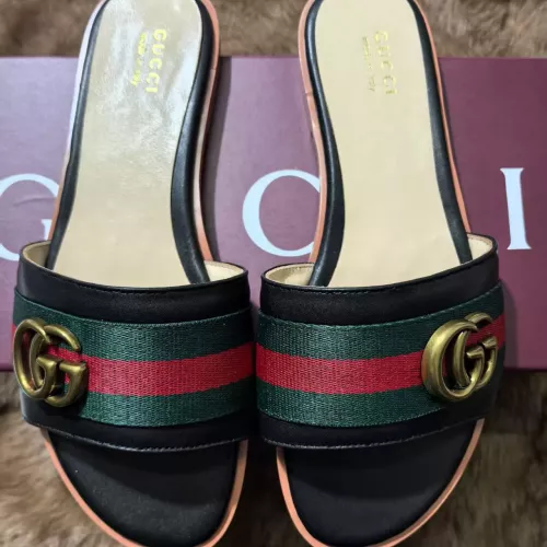 Replica Gucci Slippers For Women #1363170 $64.00 USD for Wholesale