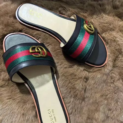 Replica Gucci Slippers For Women #1363170 $64.00 USD for Wholesale