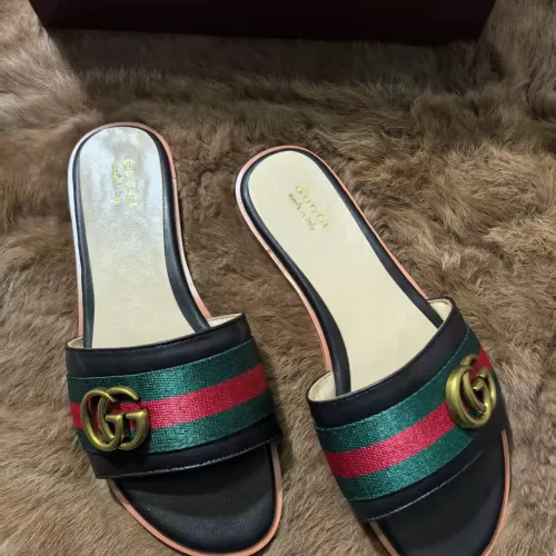 Replica Gucci Slippers For Women #1363170 $64.00 USD for Wholesale