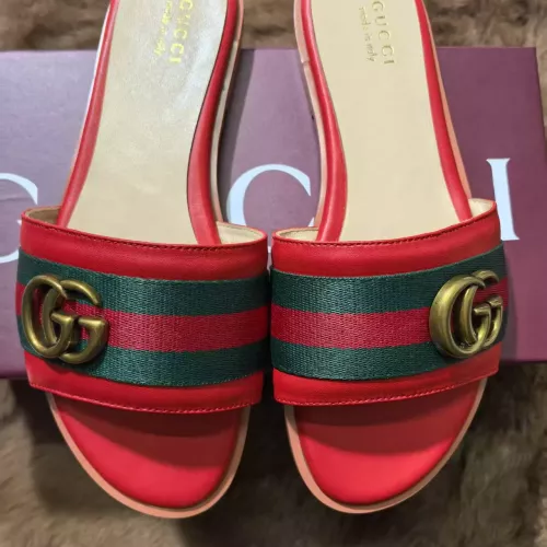 Replica Gucci Slippers For Women #1363171 $64.00 USD for Wholesale