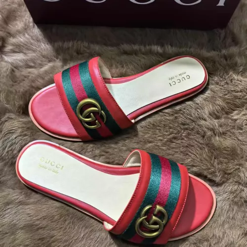 Replica Gucci Slippers For Women #1363171 $64.00 USD for Wholesale