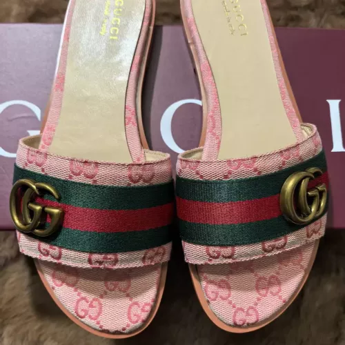 Replica Gucci Slippers For Women #1363172 $64.00 USD for Wholesale