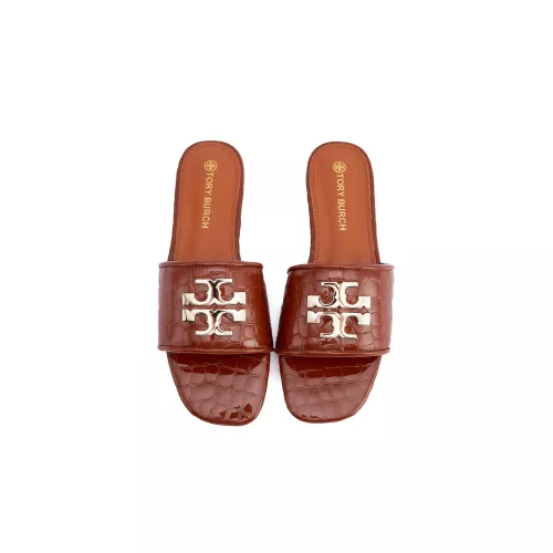 Replica Tory Burch TB Slippers For Women #1363181 $85.00 USD for Wholesale