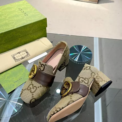Replica Gucci High-Heeled Shoes For Women #1363212 $102.00 USD for Wholesale