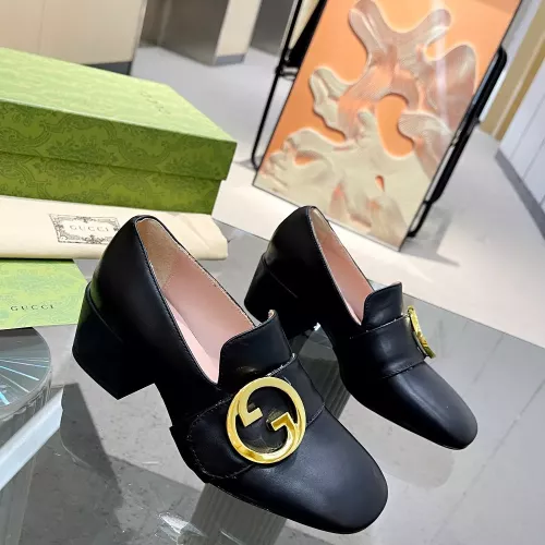 Replica Gucci High-Heeled Shoes For Women #1363215 $102.00 USD for Wholesale