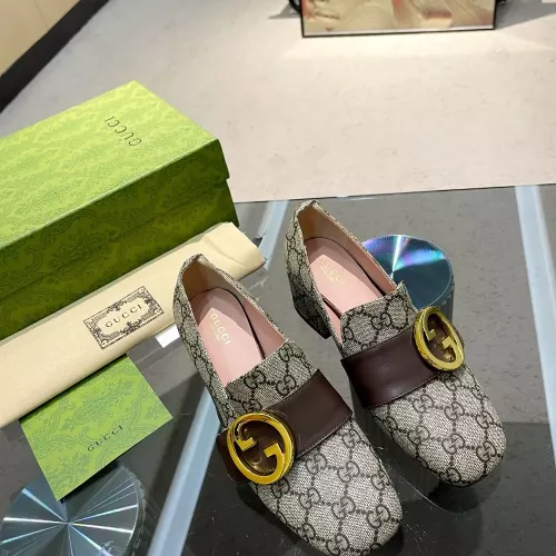 Replica Gucci High-Heeled Shoes For Women #1363216 $102.00 USD for Wholesale