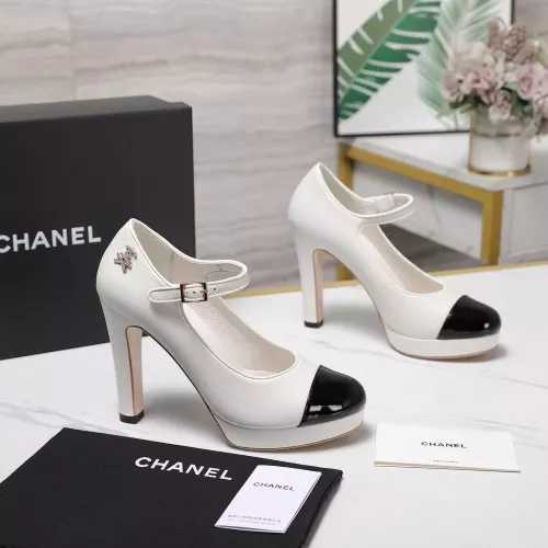 Chanel High-Heeled Shoes For Women #1363254 $125.00 USD, Wholesale Replica Chanel High-Heeled Shoes