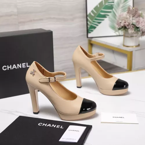 Chanel High-Heeled Shoes For Women #1363255 $125.00 USD, Wholesale Replica Chanel High-Heeled Shoes