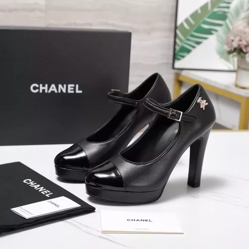 Replica Chanel High-Heeled Shoes For Women #1363256 $125.00 USD for Wholesale