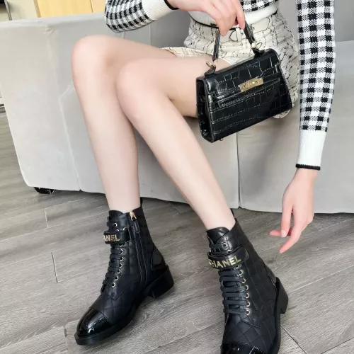 Replica Chanel Boots For Women #1363280 $115.00 USD for Wholesale