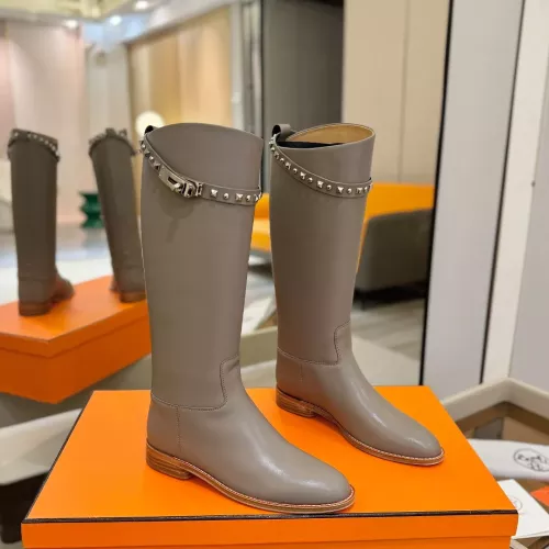 Replica Hermes Boots For Women #1363315 $235.00 USD for Wholesale